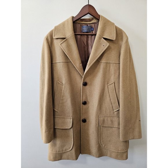 Pendleton Women's Wool Jacket Coat Size 44 Preowned Pea Casual - Picture 1 of 16